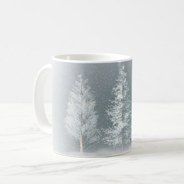 "Winter Wonderland" Julvintern Mugg (Framsida vänster)