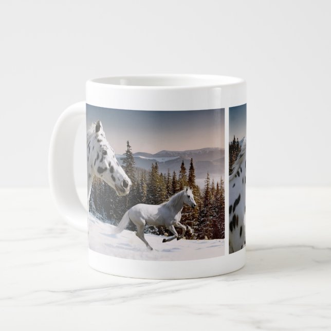 Winter Wonderland Jumbo Mugg (Framsida vänster)