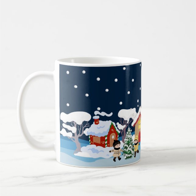 Winter Wonderland Kaffemugg (Vänster)