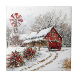 Winter Wonderland Kakelplatta