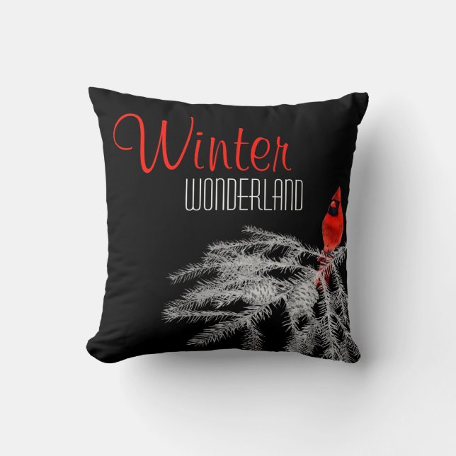 Winter Wonderland Kudde (Framsida)