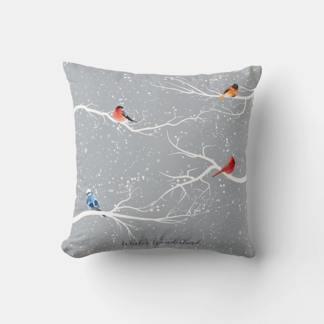 Winter Wonderland Kudde (Framsida)