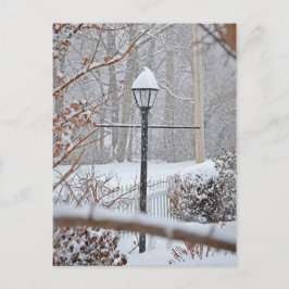 Winter Wonderland - Lamp Post Vykort