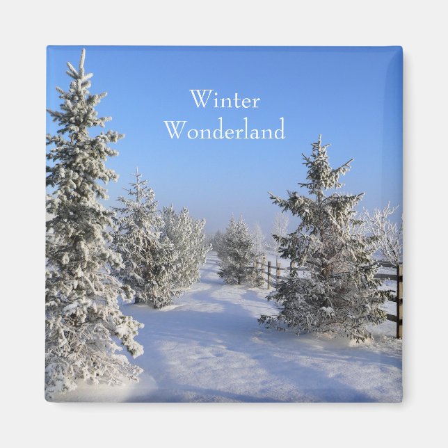 Winter Wonderland Magnet (Framsidan)