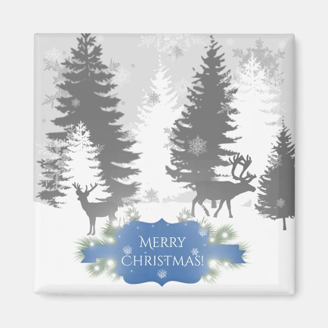 Winter Wonderland Magnet - Blue (Framsidan)