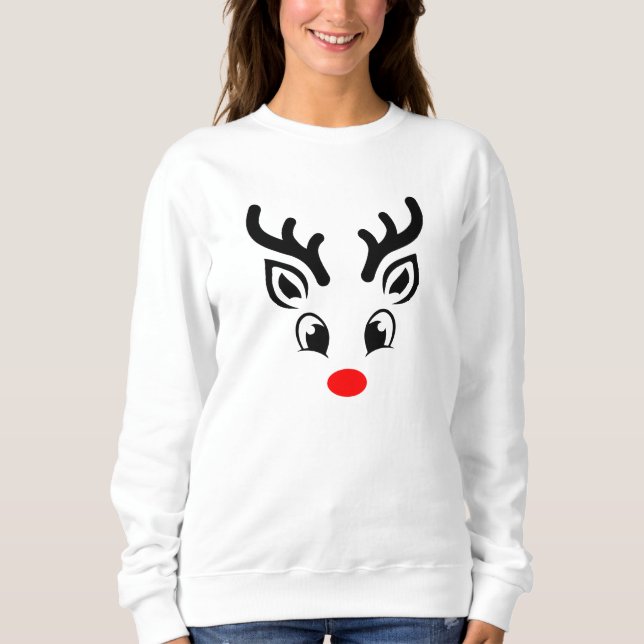 Winter Wonderland med Jo, Reindeer jul T Shirt (Framsida)
