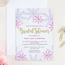Winter Wonderland Möhippa Rosa Glitter Guld