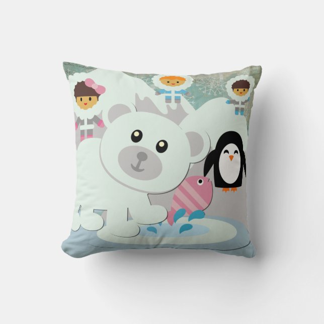 Winter Wonderland MOJO Pillow Kudde (Framsida)
