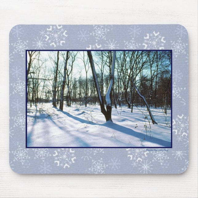 "Winter Wonderland" Mousepad Musmatta (Framsidan)