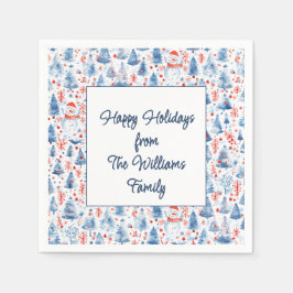 Winter Wonderland Pappersservett