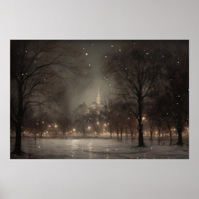 Winter Wonderland Park Poster (Framsidan)