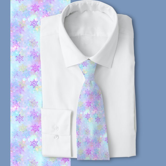 Winter Wonderland Pastel Snowflake Slips (Soft subtle snowflakes Christmas festive winter pattern)
