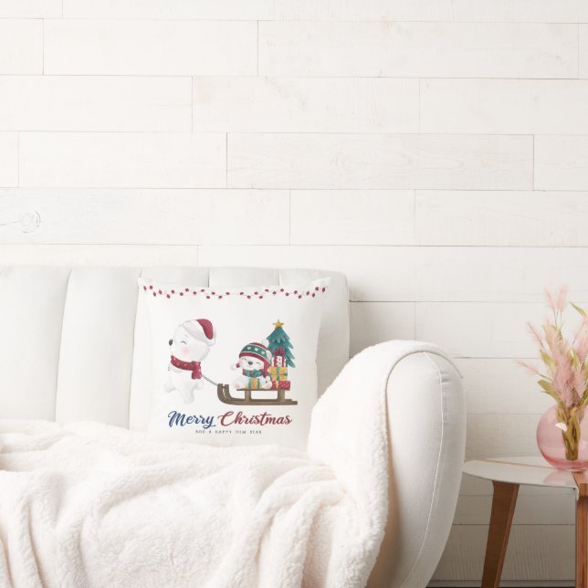 Winter Wonderland Pillow Cover | Holiday Vibes Kudde (Soffa)