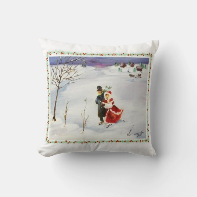 Winter Wonderland Pillow Kudde (Framsida)