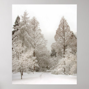Winter Wonderland Poster Winter Vancouver-utskrift