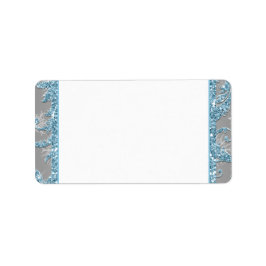 Winter Wonderland Print-at-Home-Adressetiketter Adressetikett
