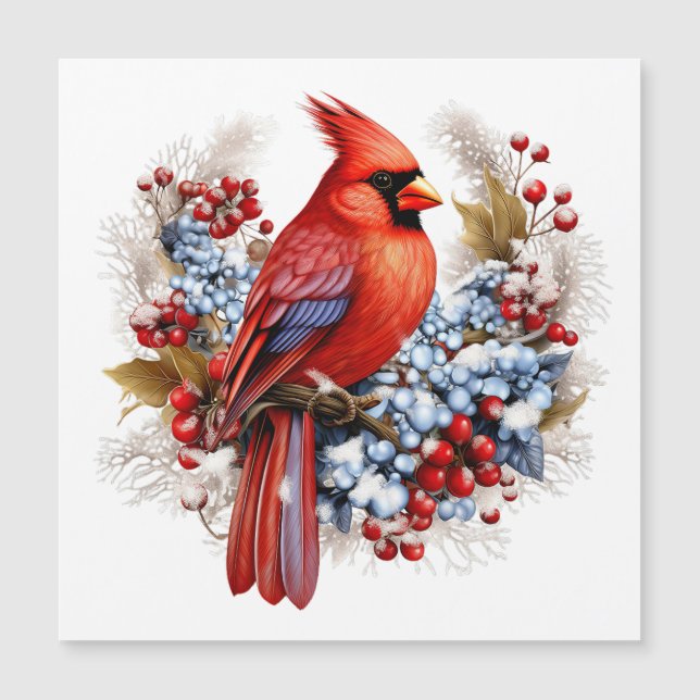 Winter Wonderland Red Cardinal (Framsida)