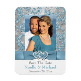 Winter Wonderland Save Date Photo Magnet