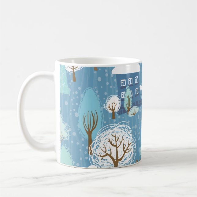 Winter Wonderland: Scenia Mönster Kaffemugg (Vänster)