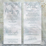 Winter Wonderland Snö all på ett Bröllop Inbjudningar<br><div class="desc">En vinter-1-vinter-bergsbröllopsinbjudan till snö med elegant-typografi. Inbjudan innehåller en OSA kort som kan stängas av och information om gästinformation. Designad av Thisisnotme©</div>