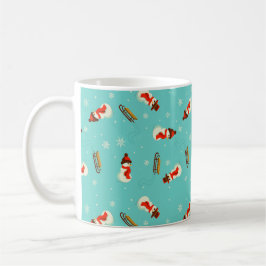 Winter Wonderland Snögubbars Kaffemugg