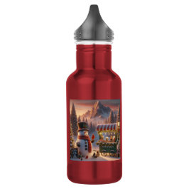 Winter Wonderland Snögubbe Hett Chocolate Cart