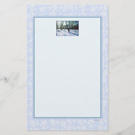 "Winter Wonderland" Stationery Brevpapper