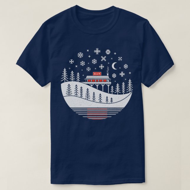 Winter Wonderland T Shirt (Design framsida)