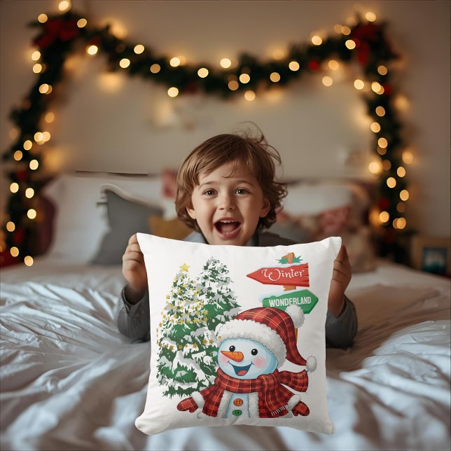 Winter Wonderland - Throw Pillow Kudde (Skapare uppladdad)