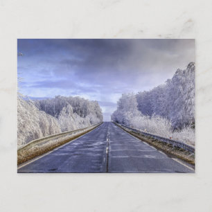 Winter Wonderland Travel Photo Vykort