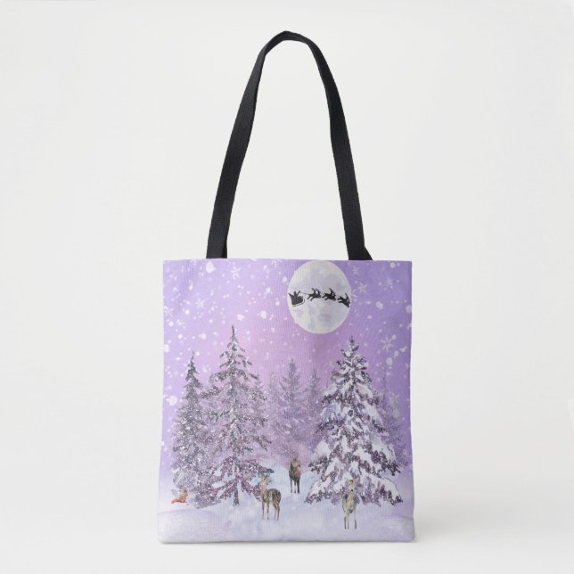 winter wonderland tygkasse (Framsida)
