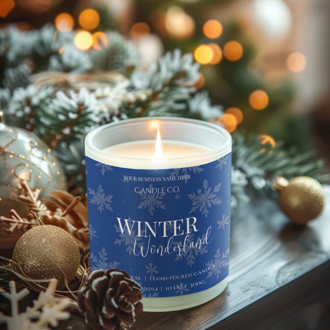 Winter Wonderland Vanilj & Tall | ljus etiketter (Skapare uppladdad)