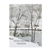 Winter Wonderland vid Anka Pond Park