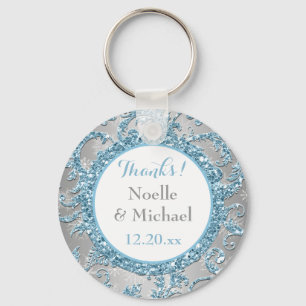 Winter Wonderland Wedor Favor Nyckelring 2