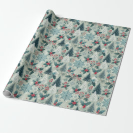 Winter Wonderland Wrapping Papper Presentpapper