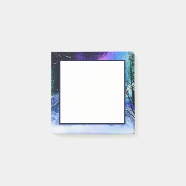 Winter Wonderlight Post it Notes Post-it Block (Framsida)