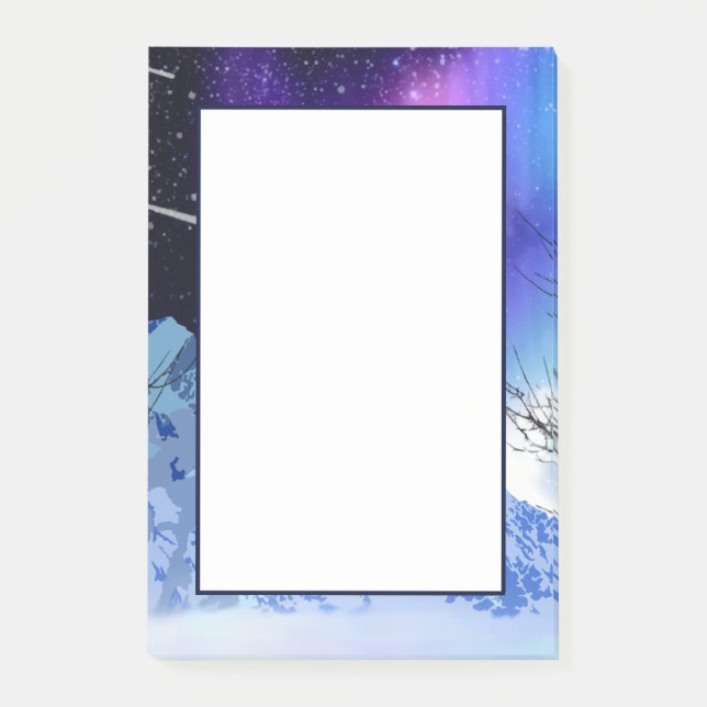 Winter Wonderlight Post it Notes Post-it Block (Framsida)