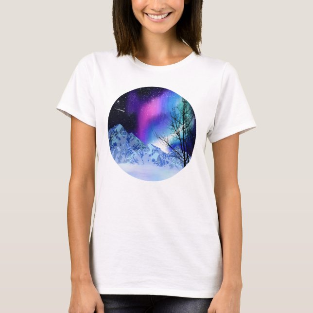Winter Wonderlight T Shirt (Framsida)