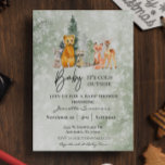 Winter Woodland Baby Det är Kall utanför babyskabu Inbjudningar<br><div class="desc">Den här designen skapades genom digital grafik. Den kan vara personlig i det område som tillhandahålls genom att ändra fotot och/eller text. Du kan också anpassa den genom att klicka för att anpassa ytterligare alternativ och ta bort eller ändra bakgrunden i färg, lägga till text, ändra texten färg eller stil...</div>
