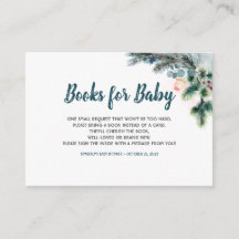 Winter Woodland Bokar för Baby