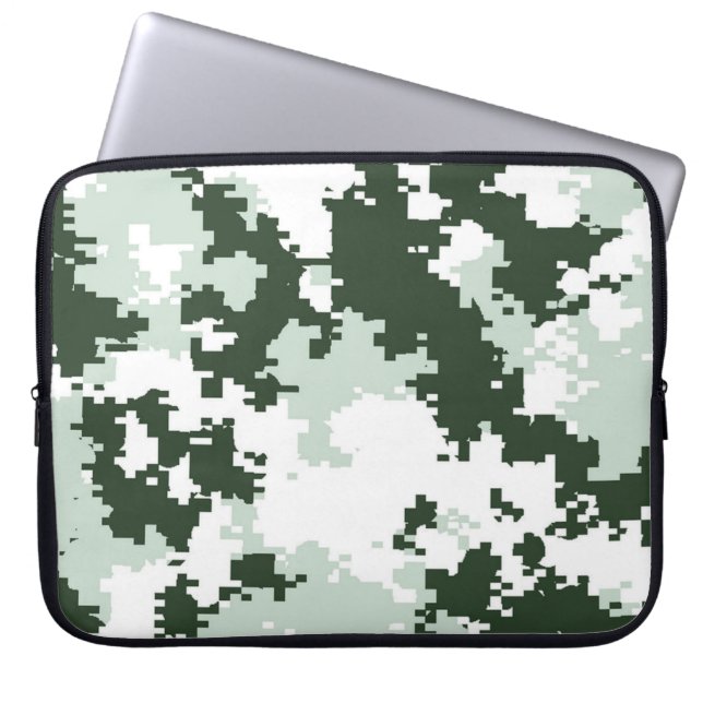 Winter Woodland Camo Laptop Fodral (Framsidan)