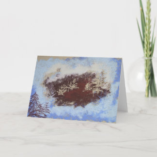 Winter Woodland Card Helgkort