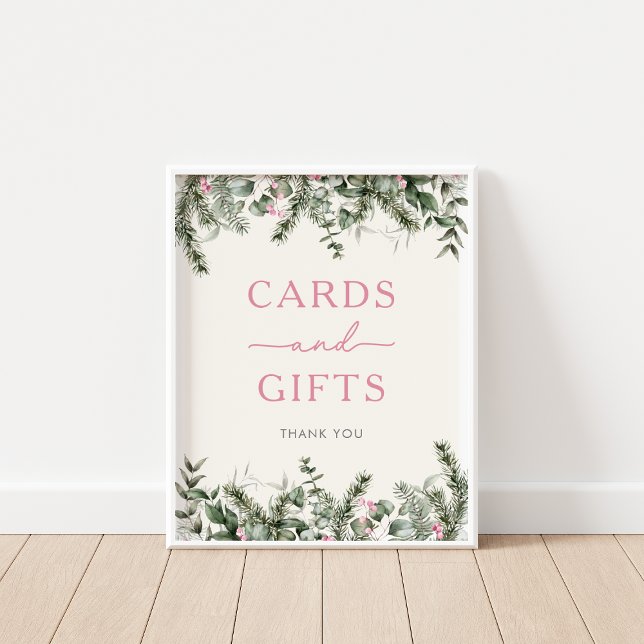 Winter Woodland Cards & presentations Sign Poster (Skapare uppladdad)