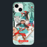 Winter  Woodland Forest | IPHONE CASE<br><div class="desc">©2016 Alla reserverade Höger känner sig fria att ändra eller lägga till text! Du kan följa mitt arbete på: www.facebook.com/Cartita.Design Jag hoppas att du gillar mina illustrationer! Leta efter Iphone case i min affär!</div>