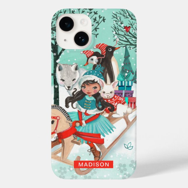 Winter  Woodland Forest | IPHONE CASE (Baksida)