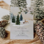Winter Woodland Gender Neutral Baby Shower Inbjudningar<br><div class="desc">Winter Woodland Gender Neutral Baby Shower-inbjudan. Designad med en vattenfärgssnöskog. Klicka på Anpassa om du vill redigera all text. Matchande objekt i vår butik Cava Party Design.</div>