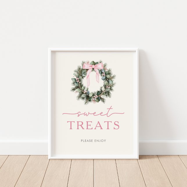 Winter Woodland Sweet Treats-tecken Poster (Skapare uppladdad)