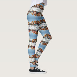 Winterfreunde im Glück Leggings