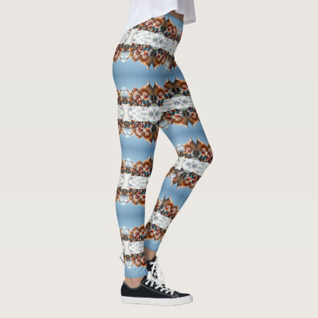 Winterfreunde im Glück Leggings (Höger)