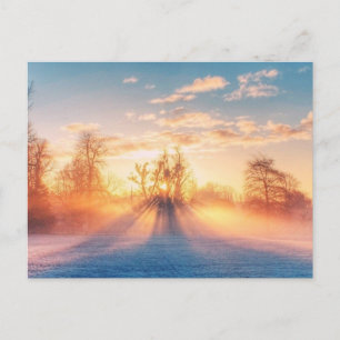 Winterliche Postkarte Vykort